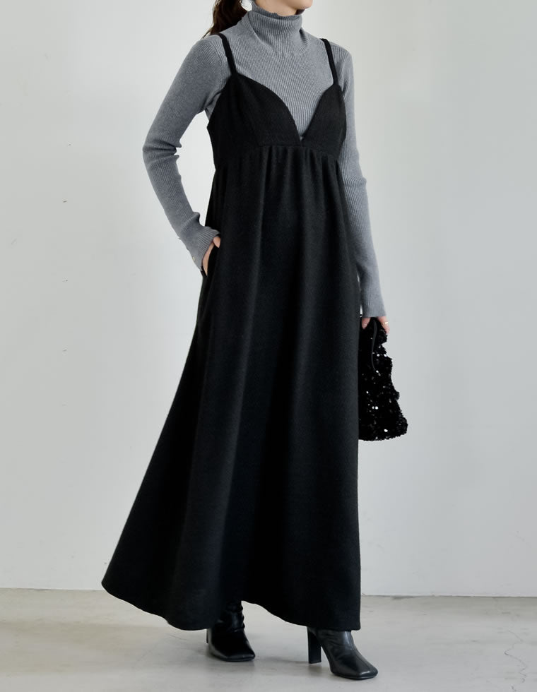 ツイードライクキャミワンピース - ワンピース通販 | 人気レディース