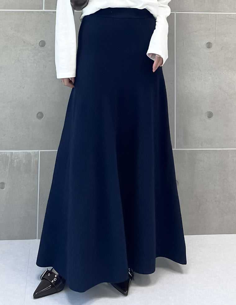 ミラノリブフレアニットスカート - スカート通販 | 人気レディース