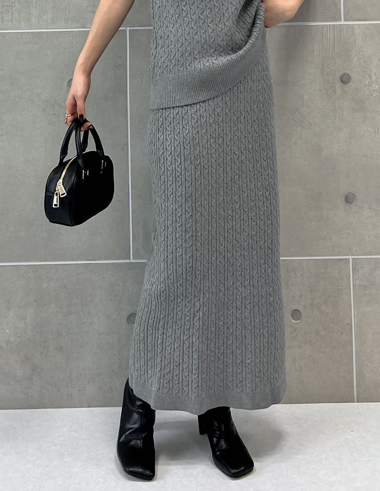 ケーブルニットスカート - スカート通販 | 人気レディースファッション