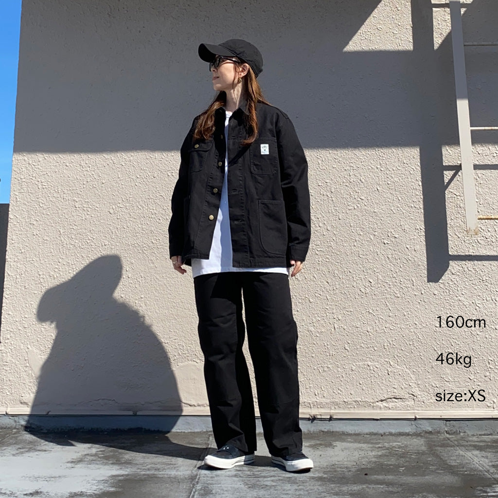 SOUTH2 WEST8『Coverall-11.5oz Cotton Canvas』(Black) – Reggieshop