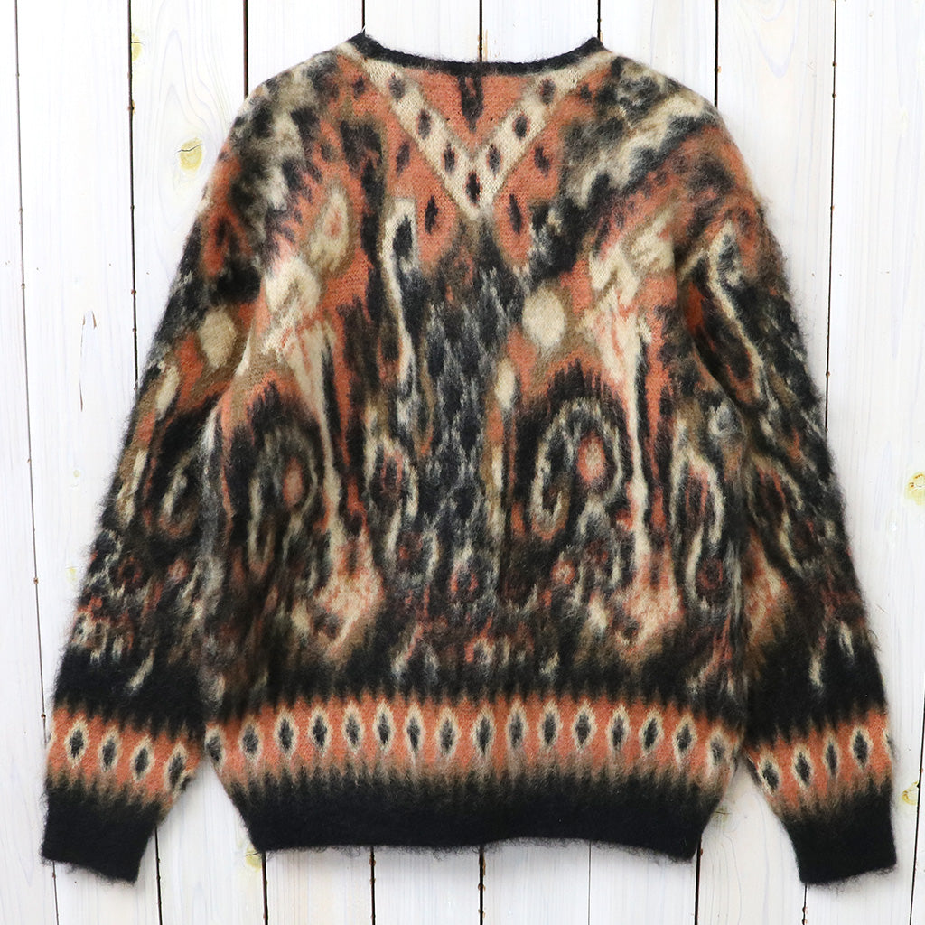 Needles (ニードルズ) : Mohair Cardigan-Paisley (Black) – Reggieshop
