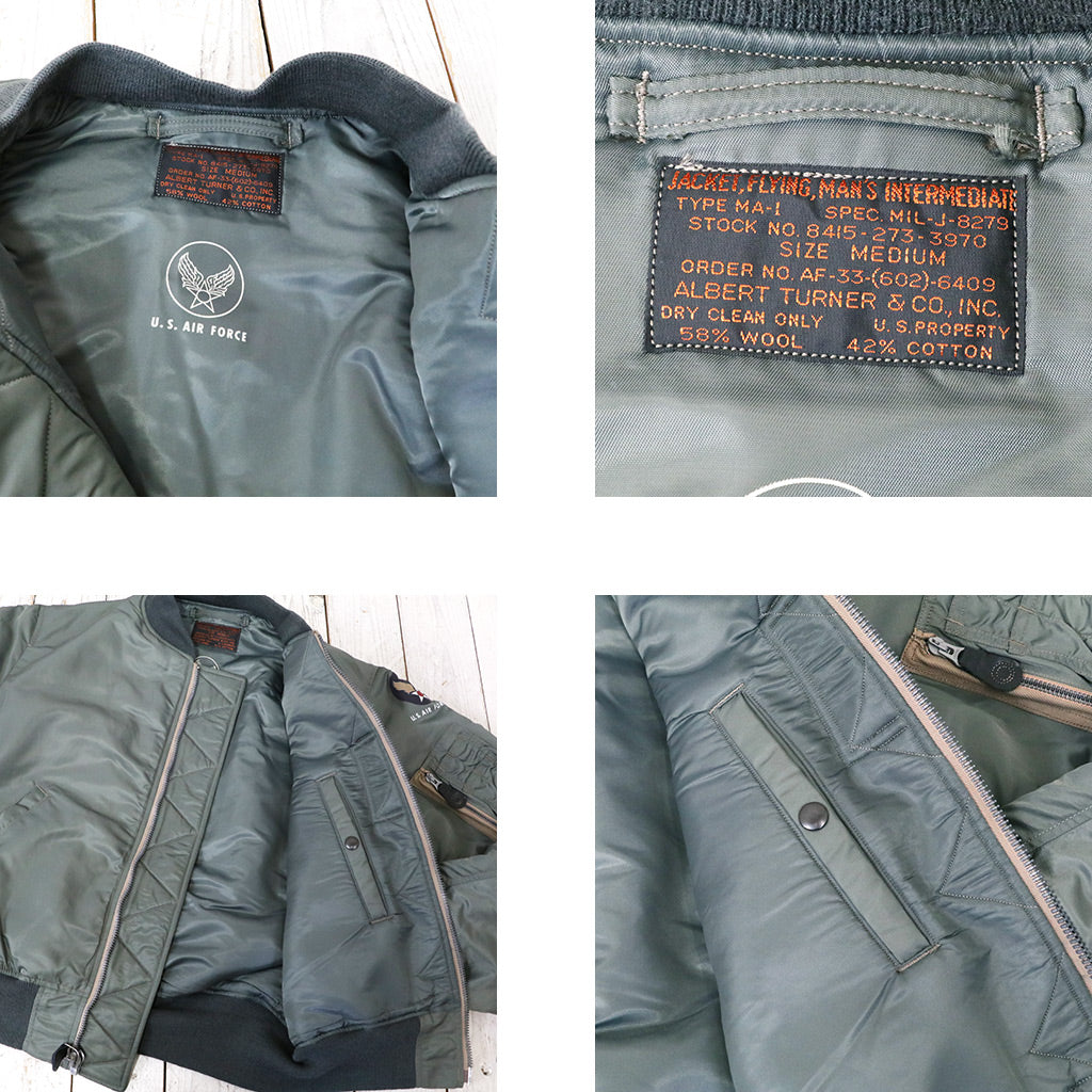 BUZZ RICKSON'S (バズリクソンズ) : TYPE MA-1 “ALBERT TURNER & CO