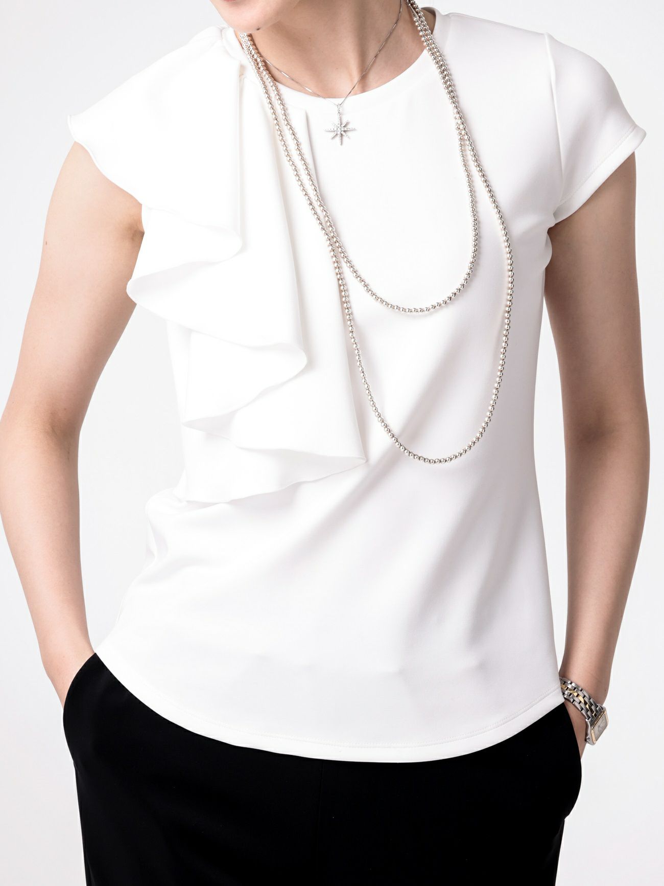 フード付フェイクファージレ | REGINA ROMANTICO（レジィーナ