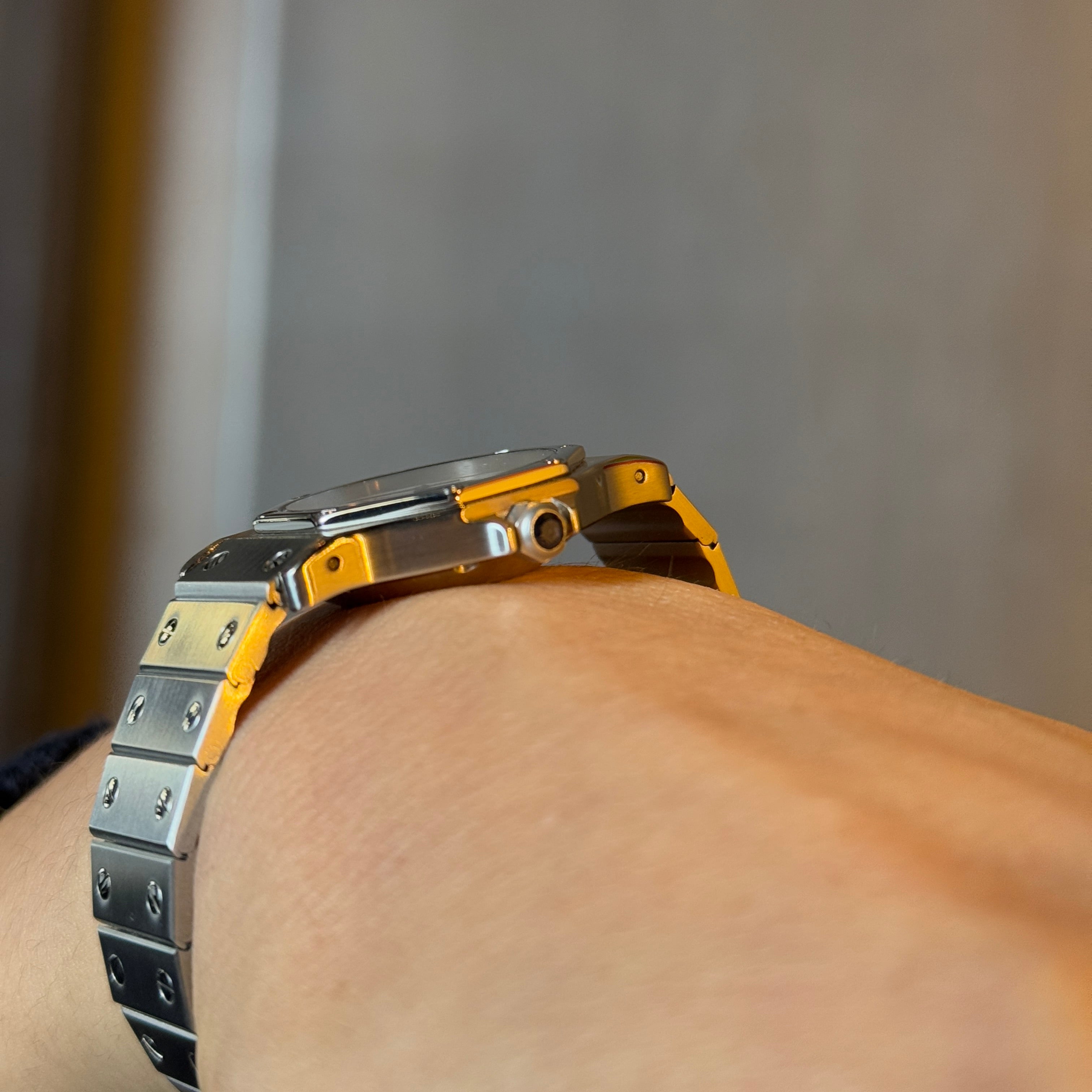 Cartier】カルティエ サントスオクタゴン LMステンレス自動巻き