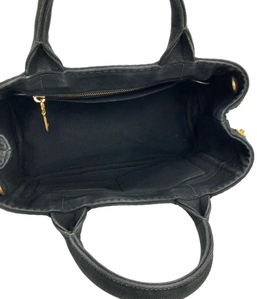 PRADA トートバッグ コットンキャンバス カナパ レディース プラダ
