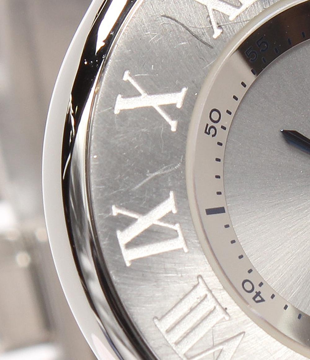 Cartier 腕時計 マスト21 クオーツ シルバー 1330 レディース メンズ