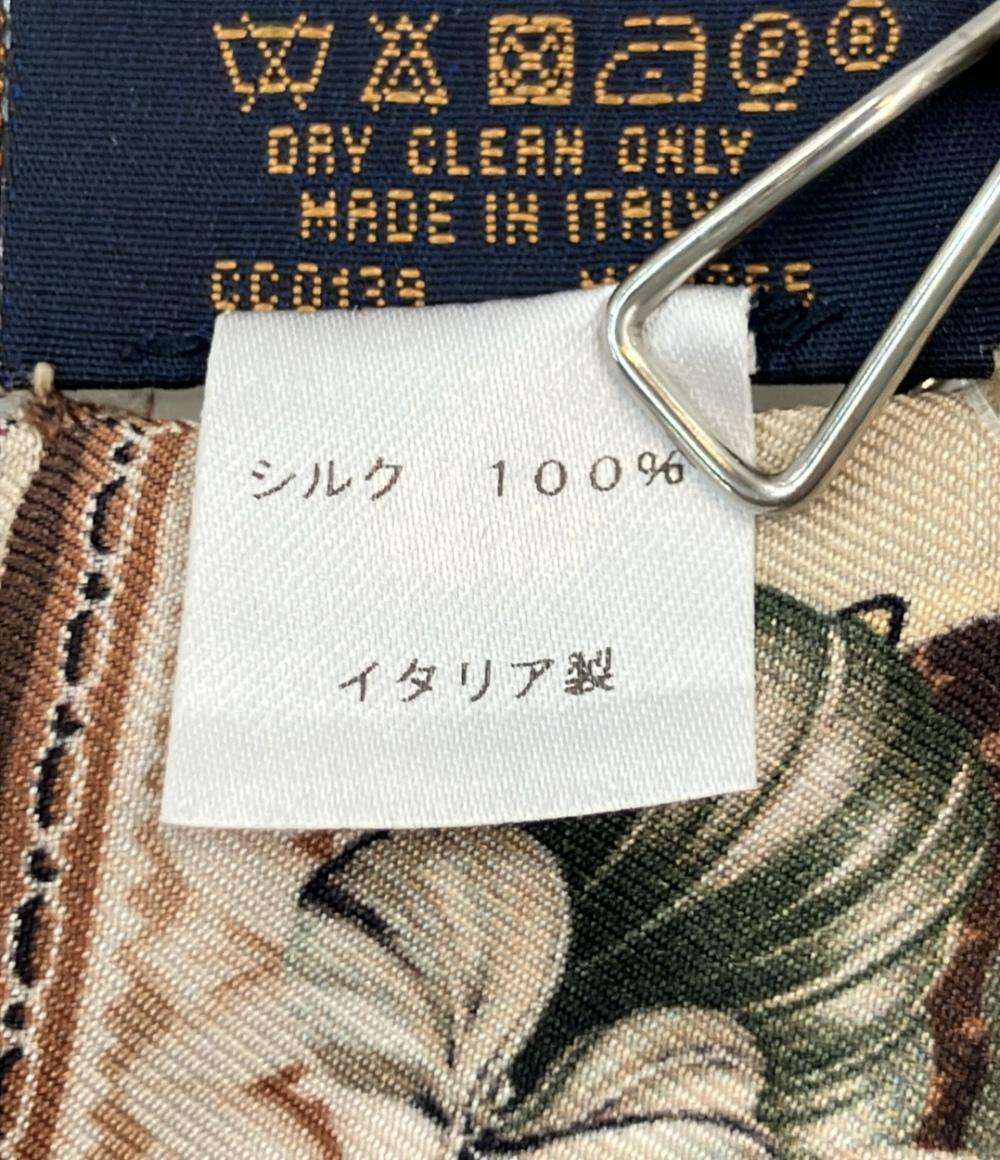 LOUIS VUITTON スカーフ シルク100% バンドー ヴォワイヤージュ