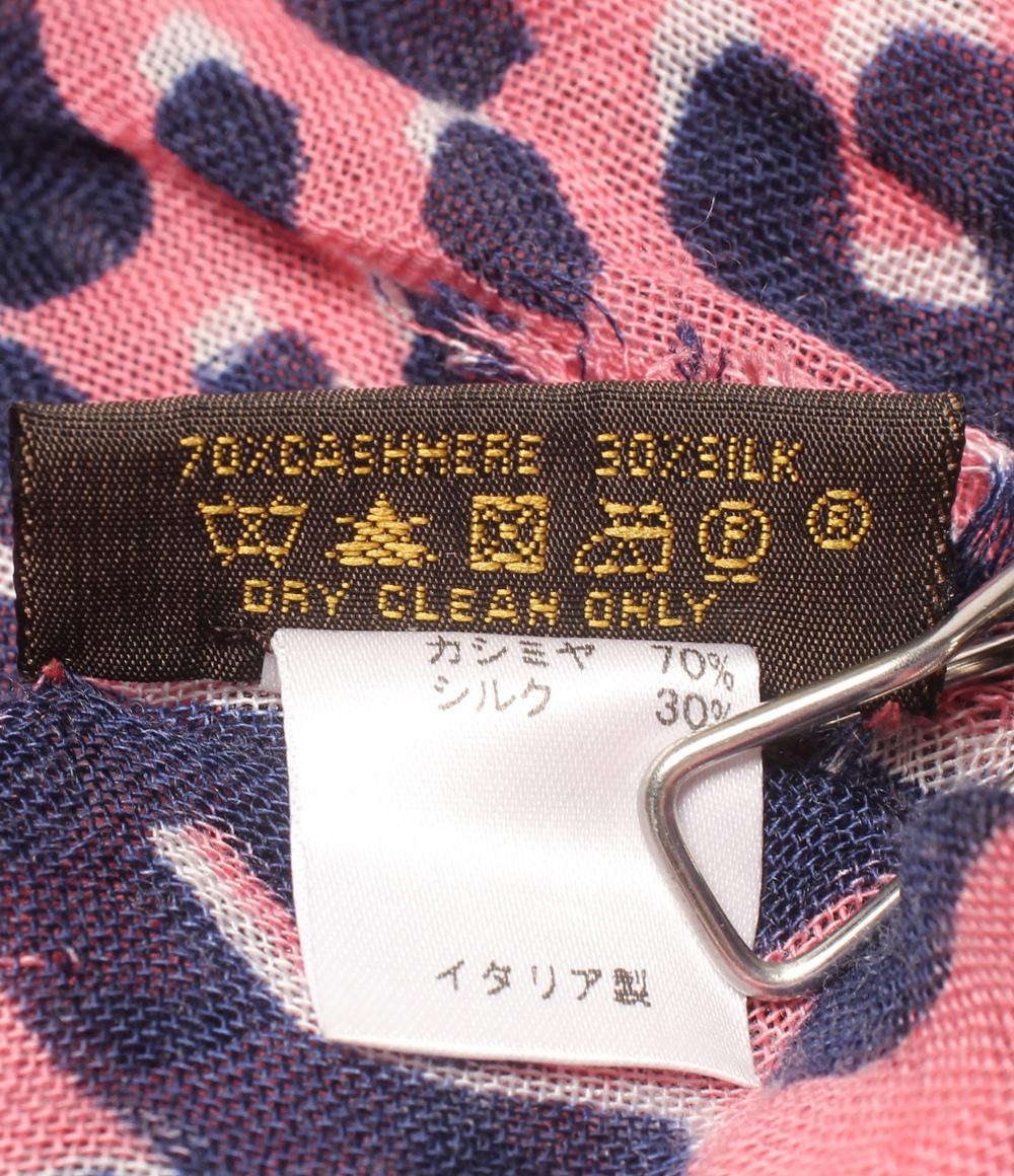LOUIS VUITTON 大判ストール ショール レオパード柄 レディース ルイ
