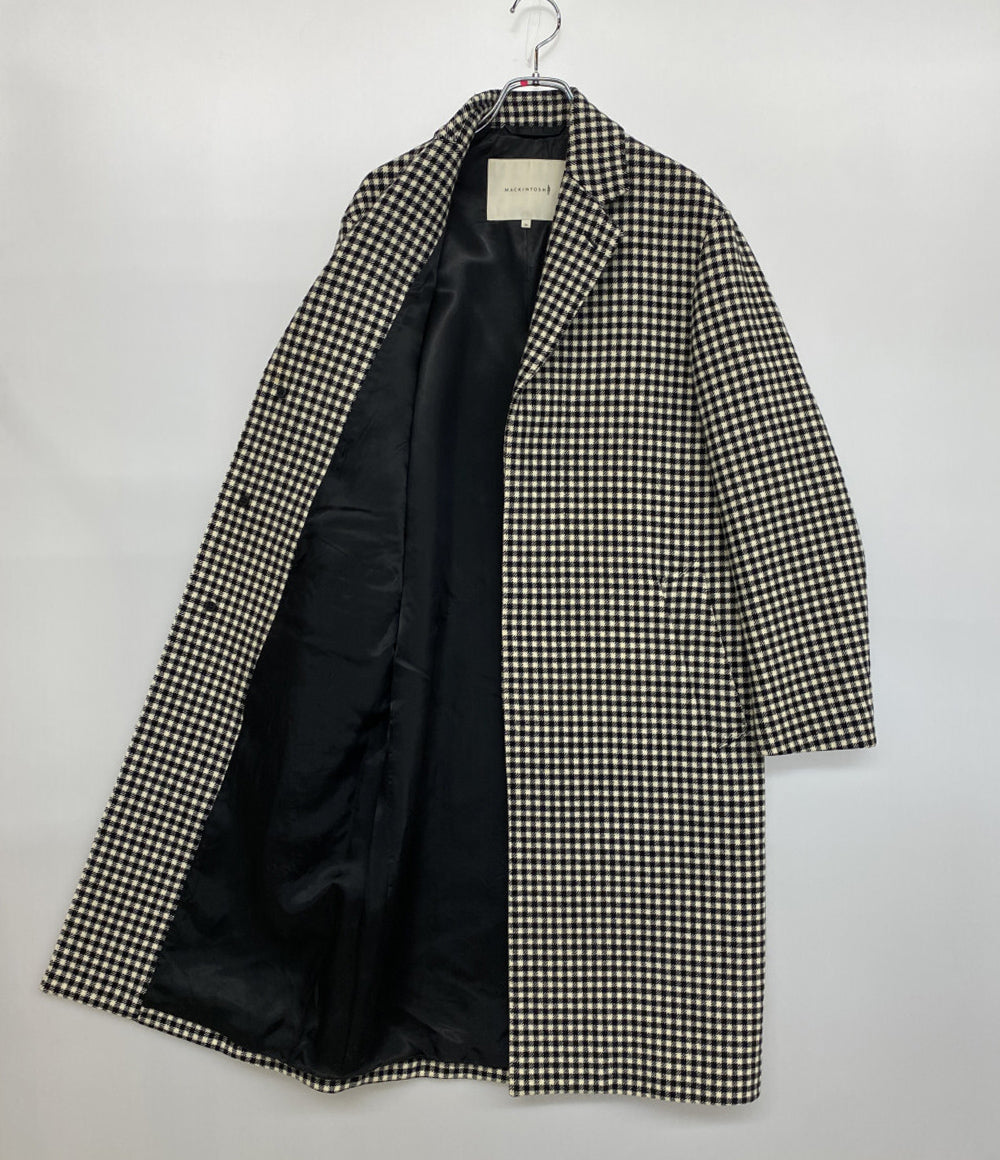 MACKINTOSH チェスターコート ギンガムチェック レディース SIZE 34