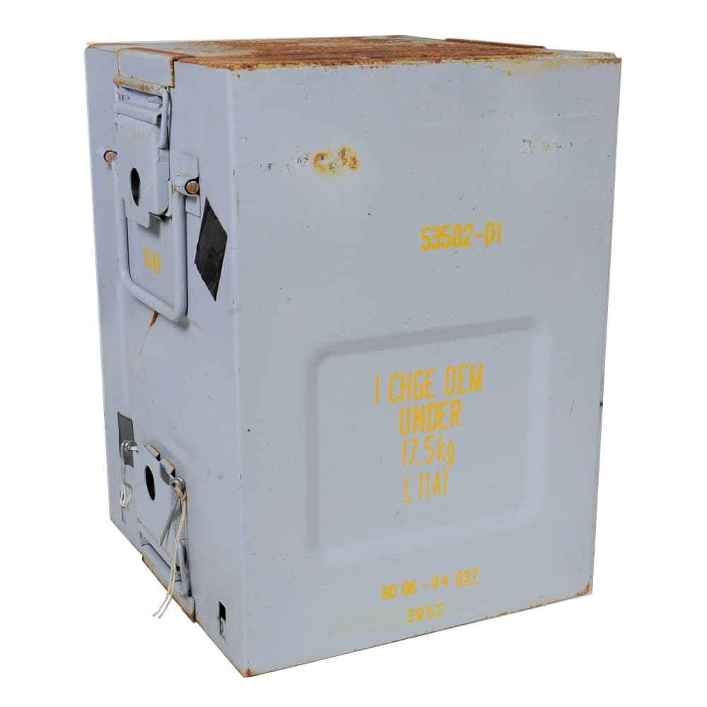 アメリカ軍放出品 ミリタリーコンテナ 大型 スチール製 トランスポート