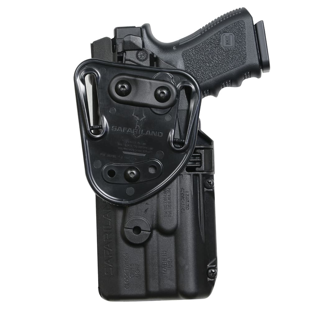 SAFARILAND ホルスター 7377 7TS ALS GLOCK 19用 ウエポンライト対応