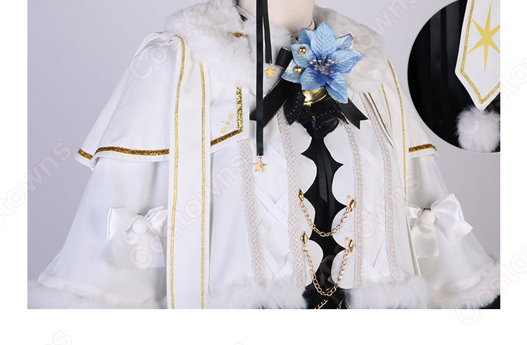 VTuber にじさんじ 天宮こころ クリスマス新衣装 コスプレ衣装 - Costowns