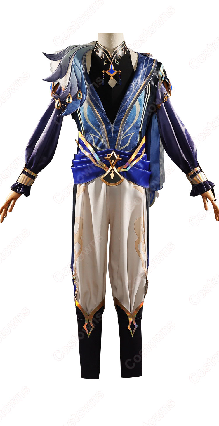 原神 ガイア・アルベリヒ 帆影に戯る風 コスプレ衣装 短刀の大盗賊