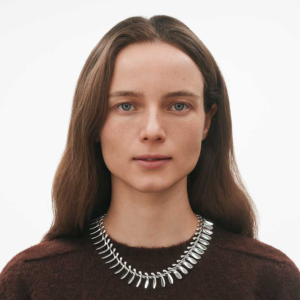 Archive contemporary sterling silver necklace | Georg Jensen