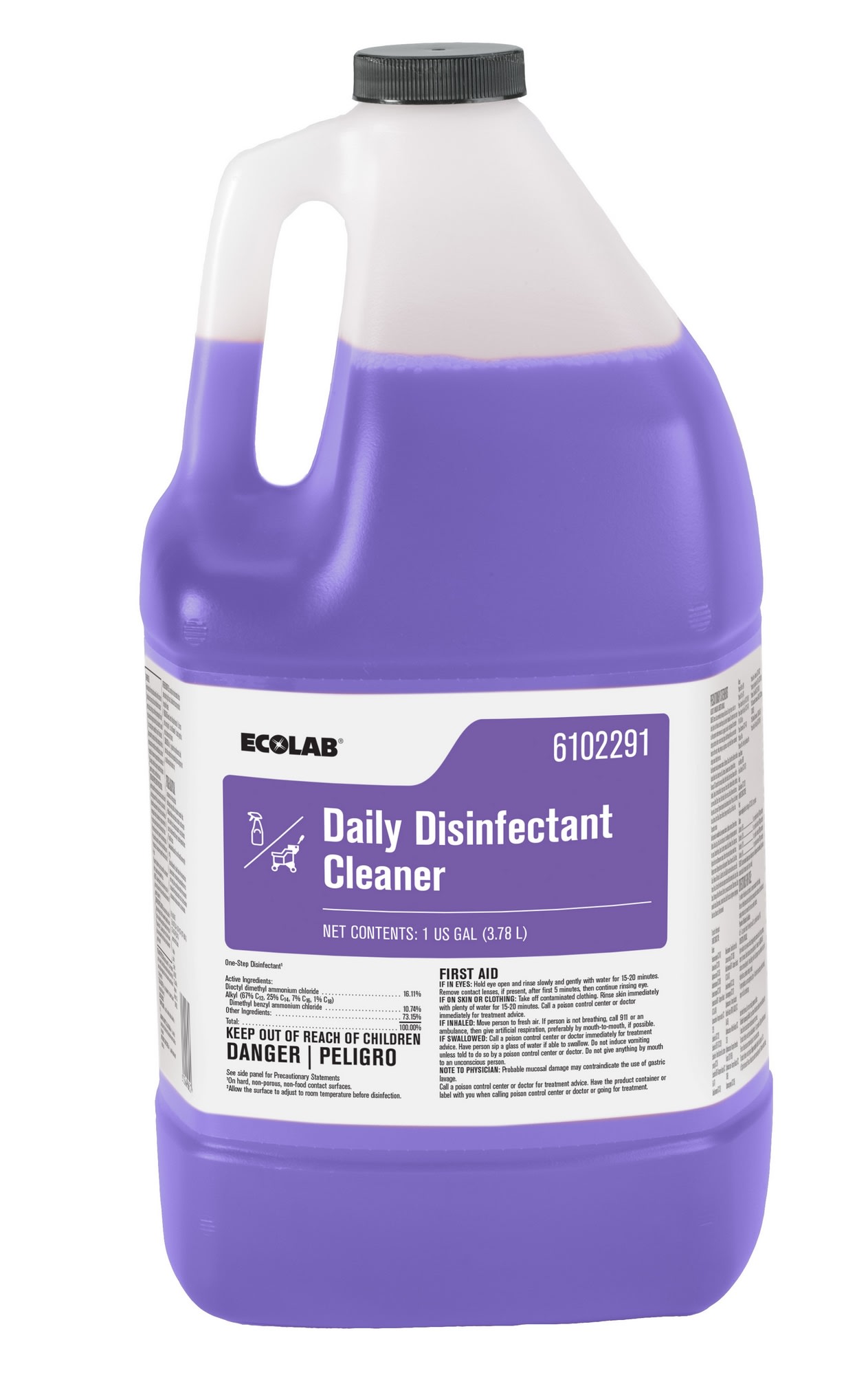 GuestSupply US | Ecolab® Daily Disinfectant Cleaner, 1 Gallon