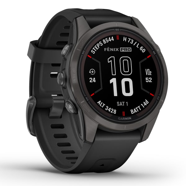 GARMIN FENIX 7S PRO SAPPHIRE SOLAR SAPPHIRE SOLAR/CARBON GREY DLC