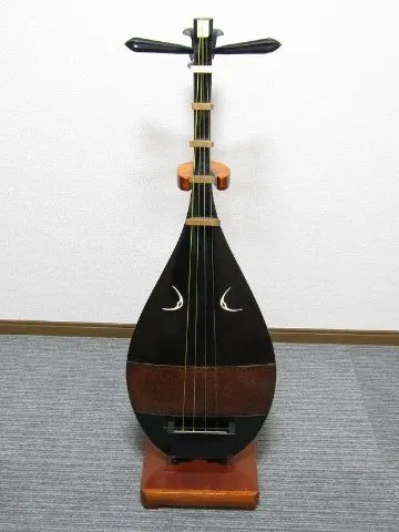 琵琶 錦琵琶 四弦 和楽器 雅楽 古美術品（15291）¥49,800（asfwetさん