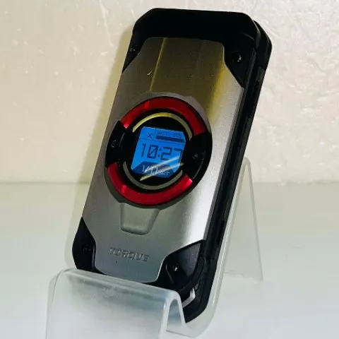 au TORQUE X01 KYF33 赤ロム KYOCERA 4G ガラホ 携帯電話 ジャンク