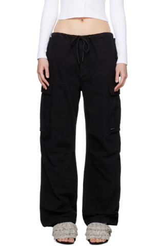 alexanderwang denim parachute pant