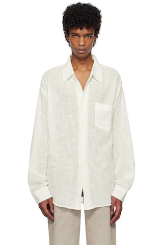 OUR LEGACY: Off-White Coco Shirt | SSENSE