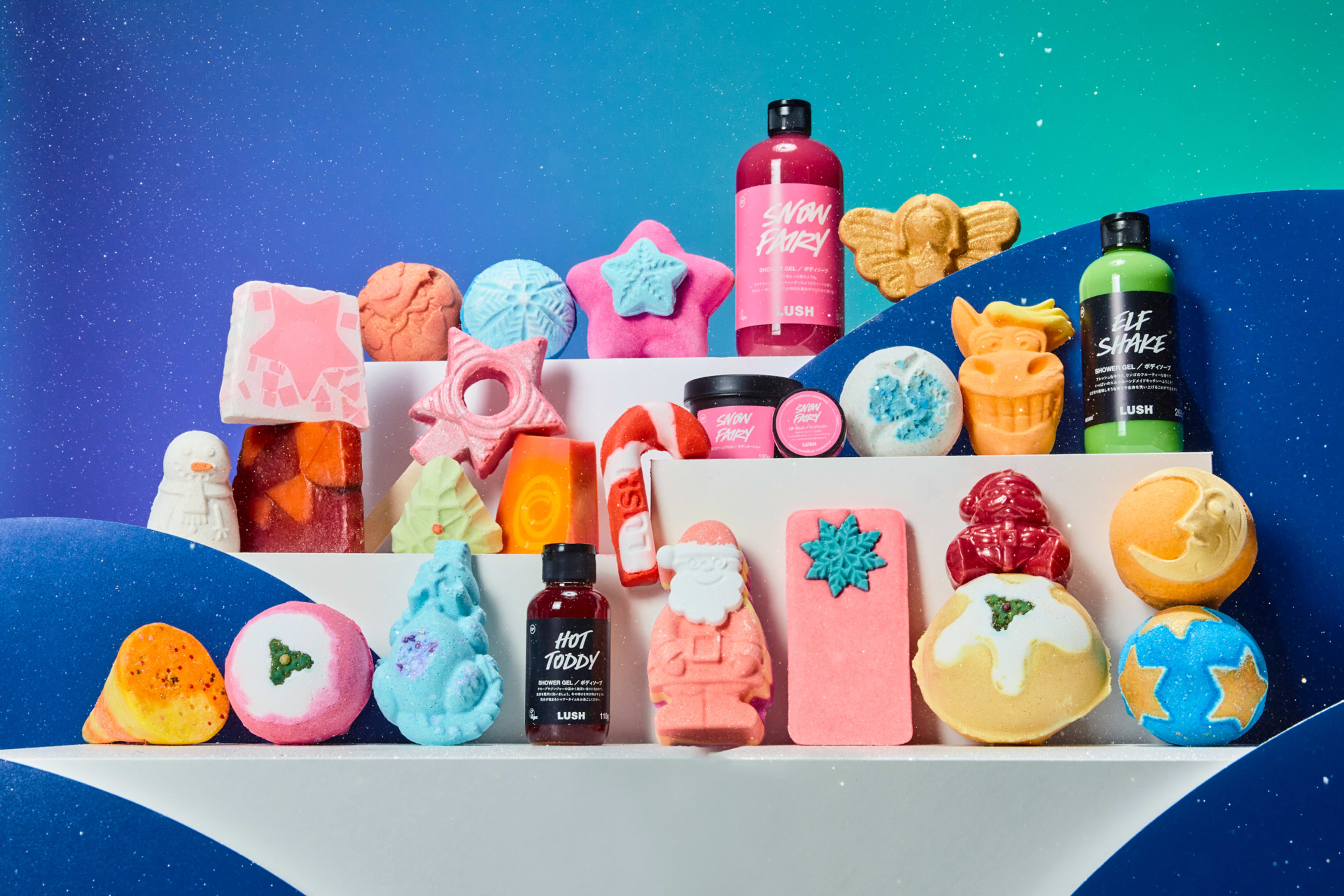 限定‼️ LUSH クリスマス バスボム 10点セット ギフトセット 数量限定