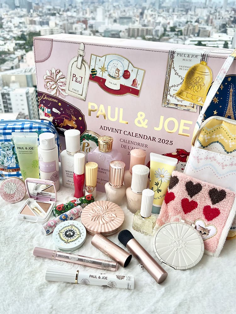 ポール ＆ ジョー・クリスマスコフレ2025】11／1発売・冬のパリから