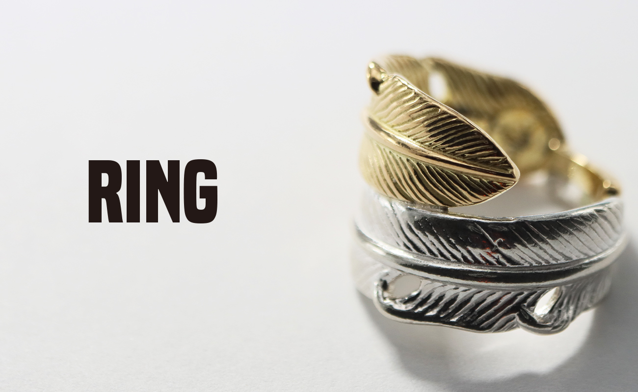 TADY&KING平打ちリングリリーSV K18ロングホーン ALL ITEM TADY＆KING