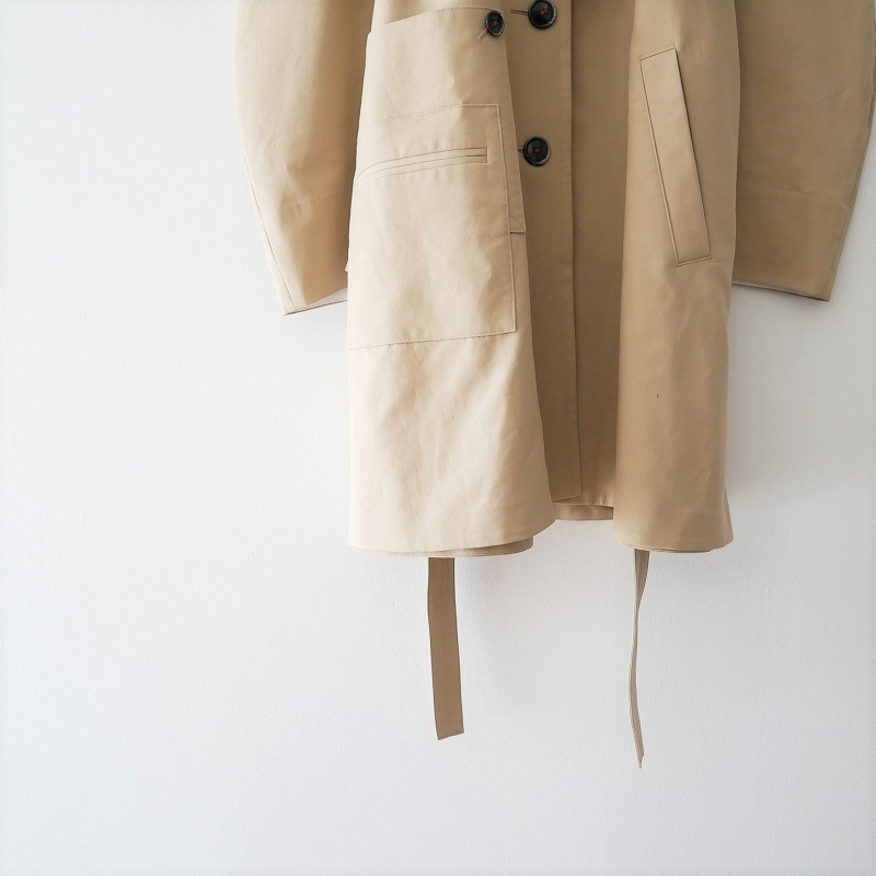 23SS今季新作 ENFOLD SOUTIEN-COLLAR TRENCH COAT