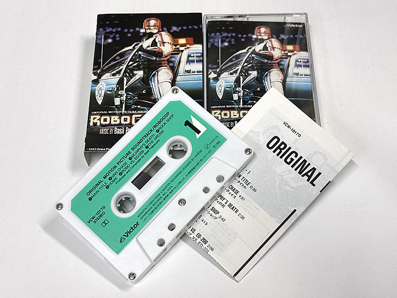 カセットテープ:サウンドトラック] ロボコップ ROBOCOP オリジナル