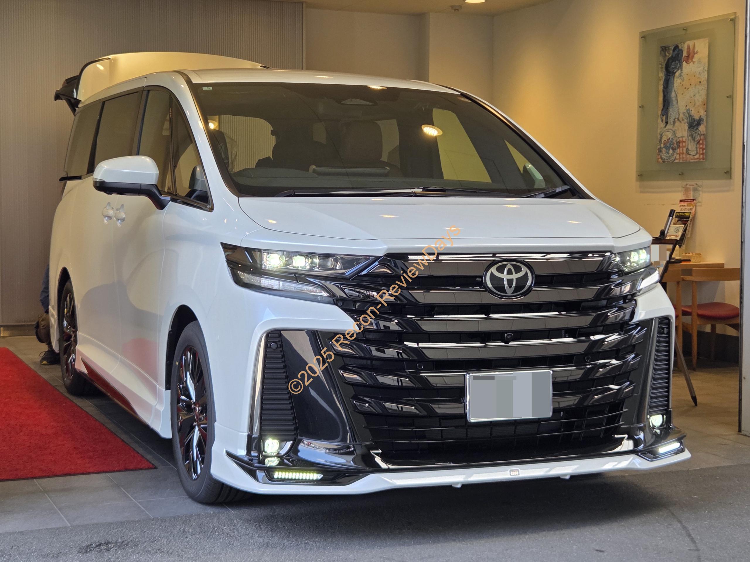 40系ヴェルファイア Z Premierが納車されました - Recon-ReviewDays