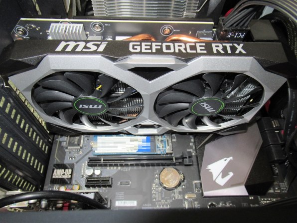 MSI GeForce RTX 2060 SUPER VENTUS XS J OC [PCIExp 8GB]投稿画像