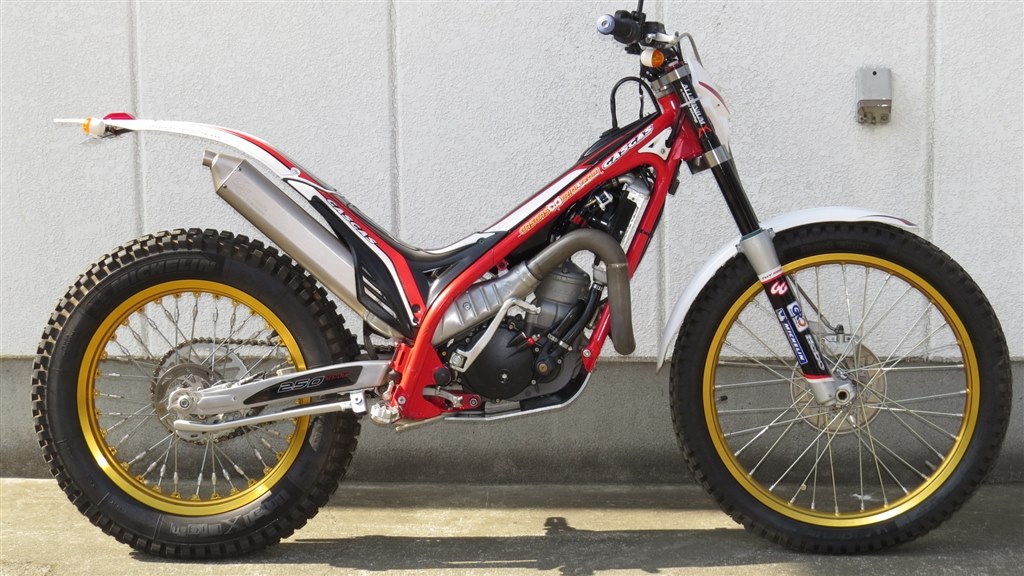 物凄く軽くてスリムなトライアル競技車』 ガスガス TXT250 PRO ぽぽ