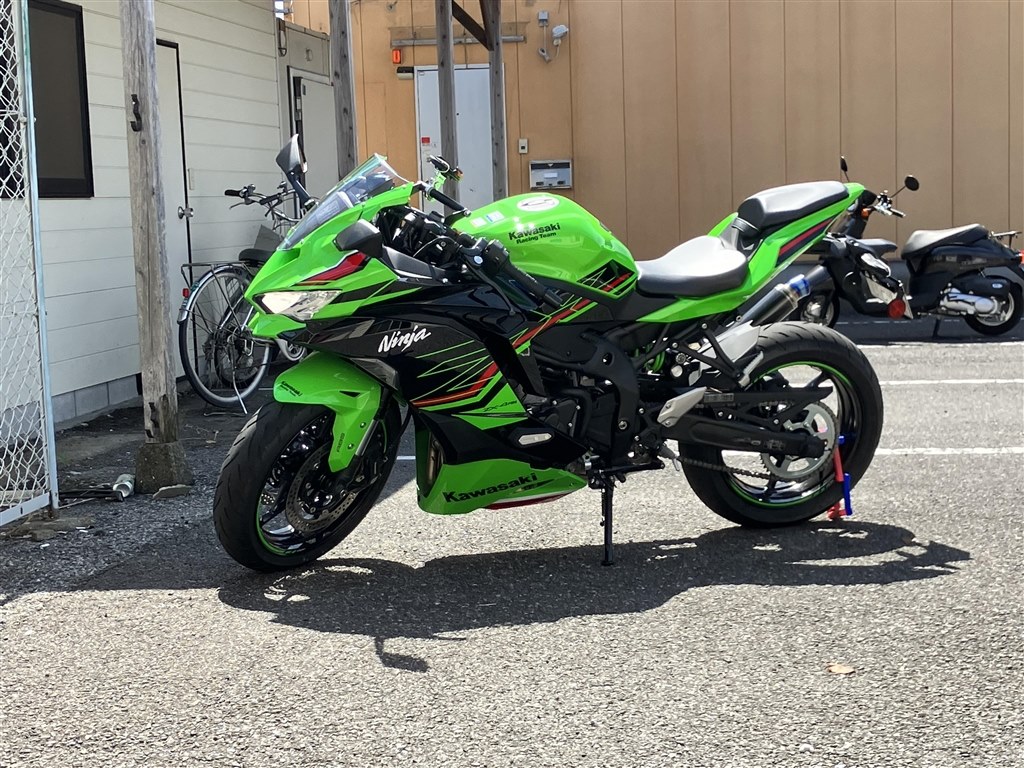 400最強バイクサイコーです！』 カワサキ ニンジャ ZX-4R あいのいち二