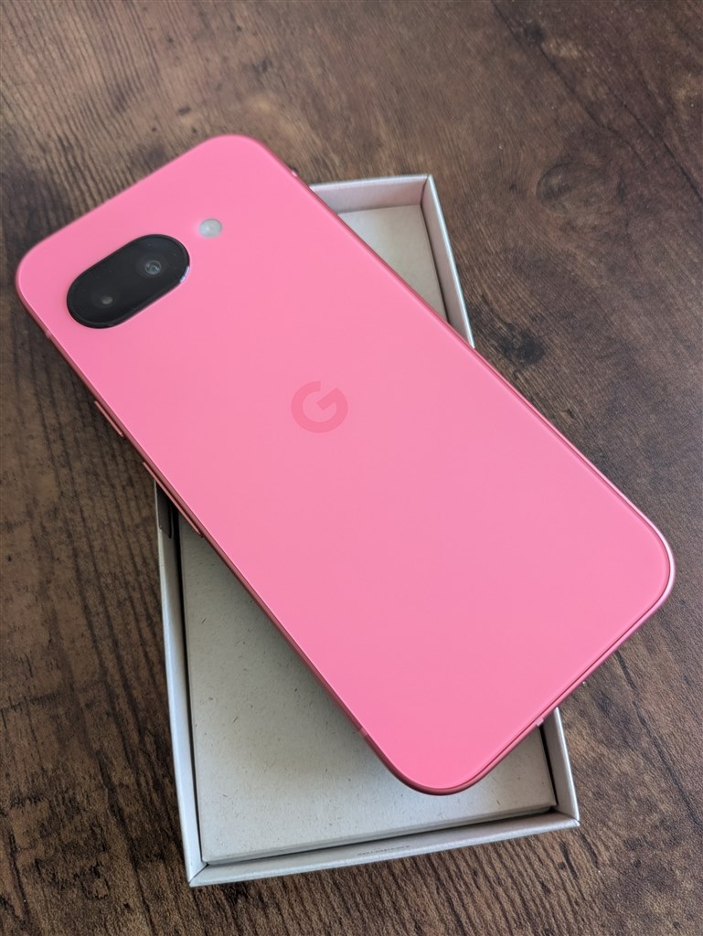 満足している』 Google Google Pixel 9a 128GB SIMフリー [Peony