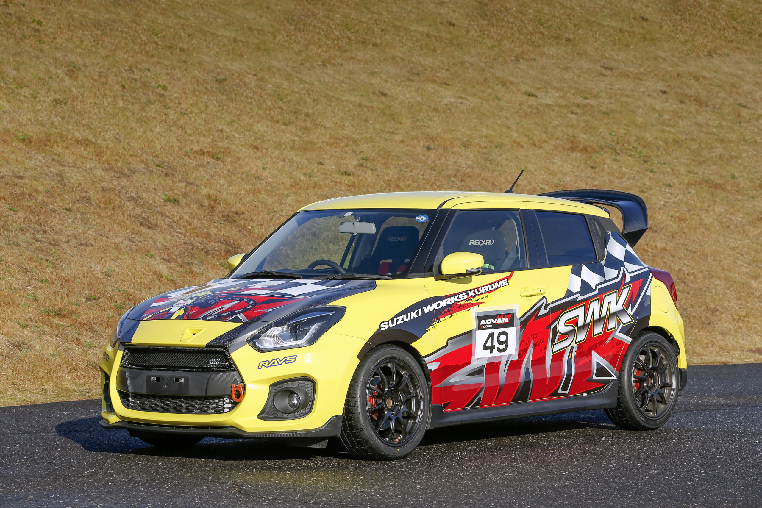 スズキワークス久留米 ZC33Sスイフトスポーツ「扱いやすさを大切ににし