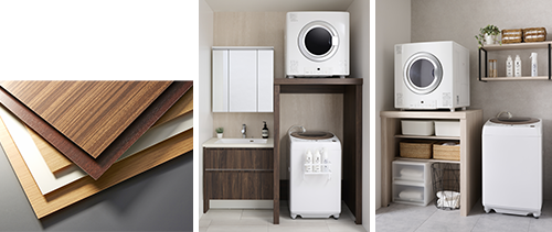 ガス衣類乾燥機：専用台 推奨品 － リンナイ