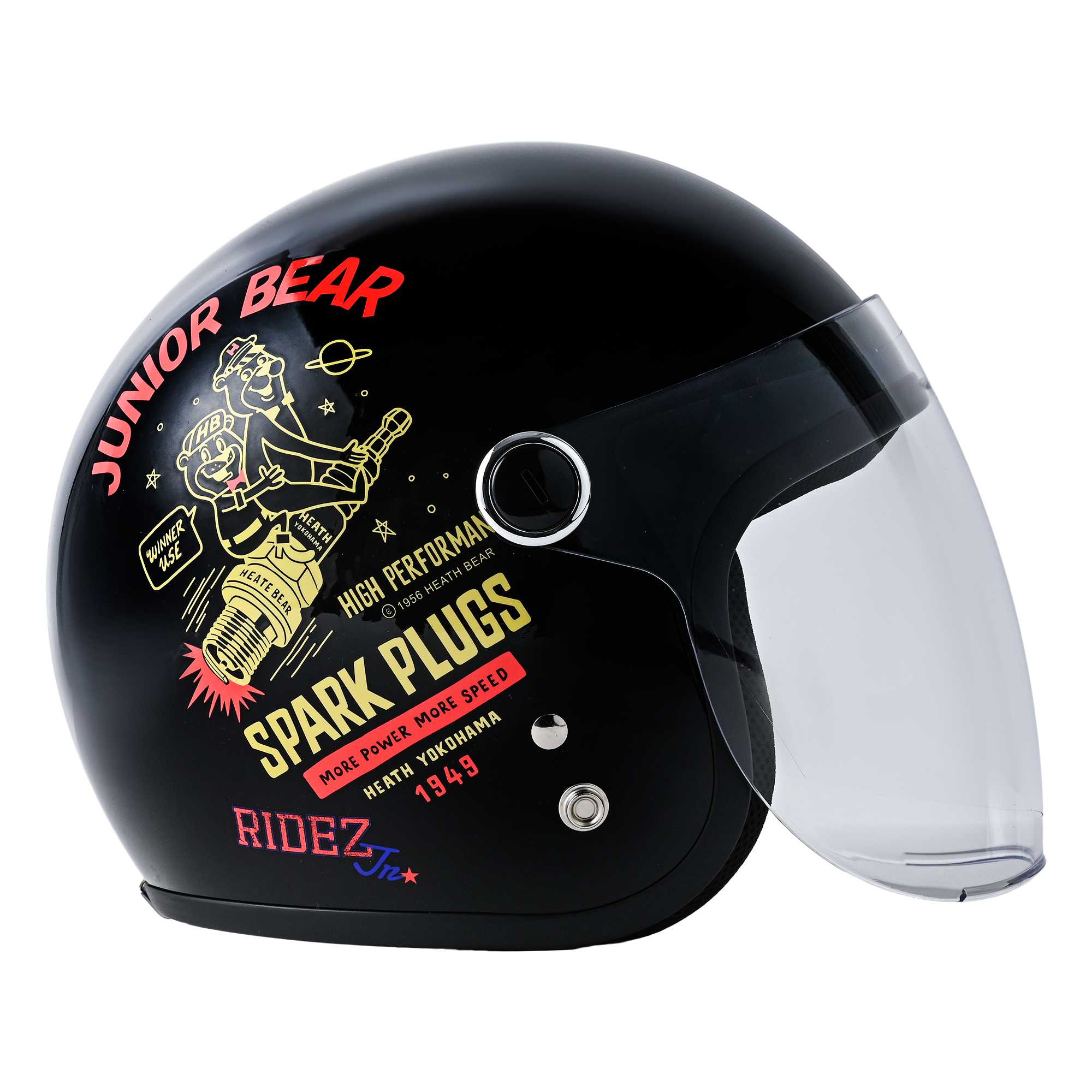 RIDEZ Jr SPARK PLUGS 子供用バイクヘルメット | バイク用品はRIDEZ