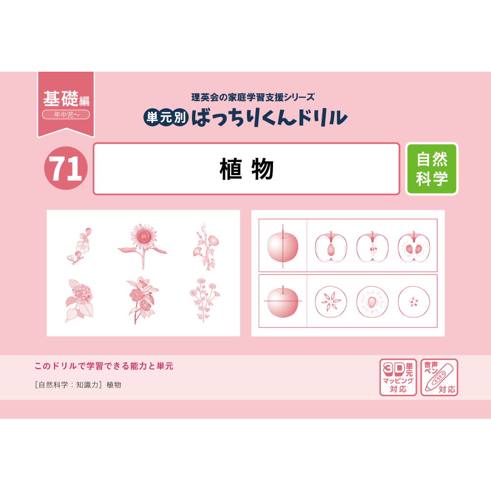 81 単元別ばっちりくんドリル 生活常識(2)(基礎編)｜小学校受験 合格