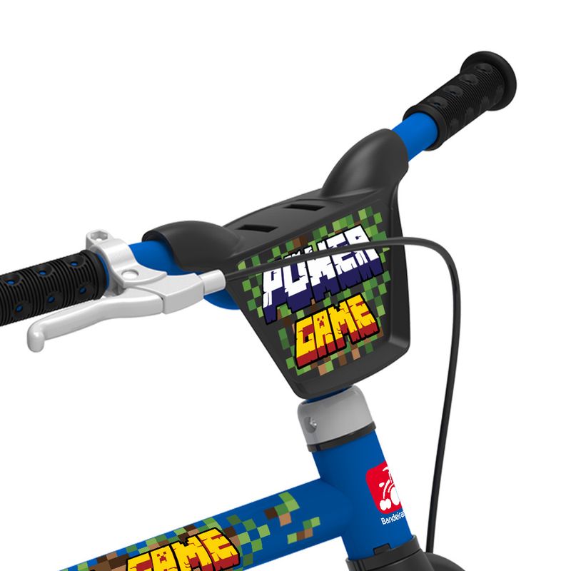 Confira Bicicleta - Aro 14 - Power Game - Bandeirante - Azul