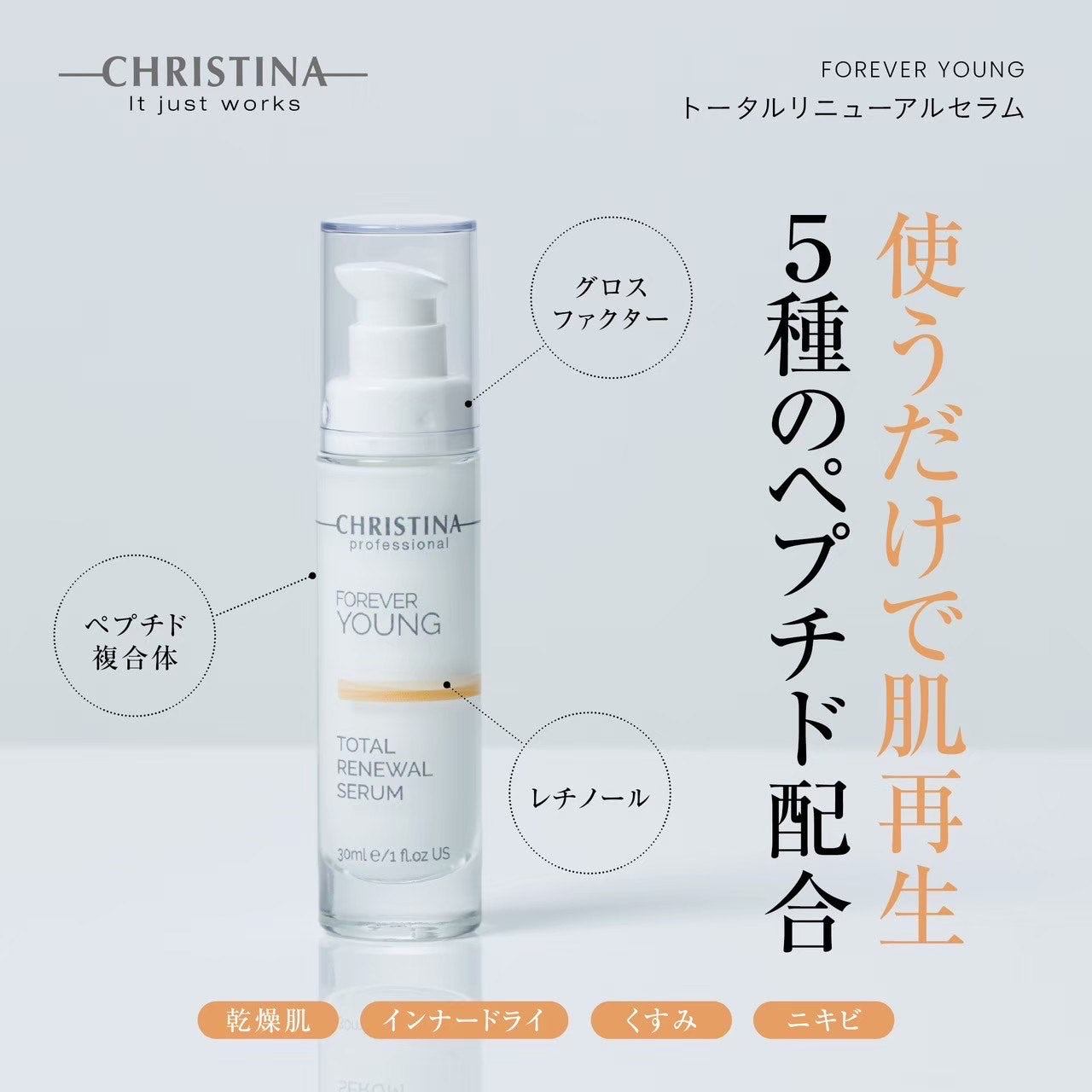 クリスティーナ】フォーエバーヤング | トータルリニューアルセラム