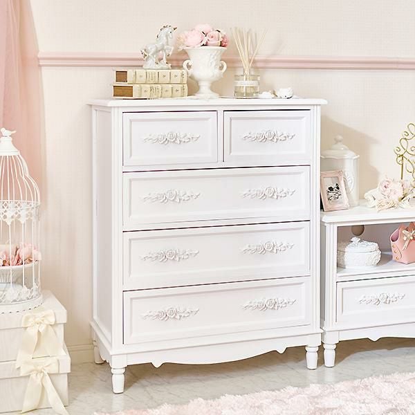 直送】チェスト大/RoseRelief(ローズレリーフ)｜かわいいお姫様