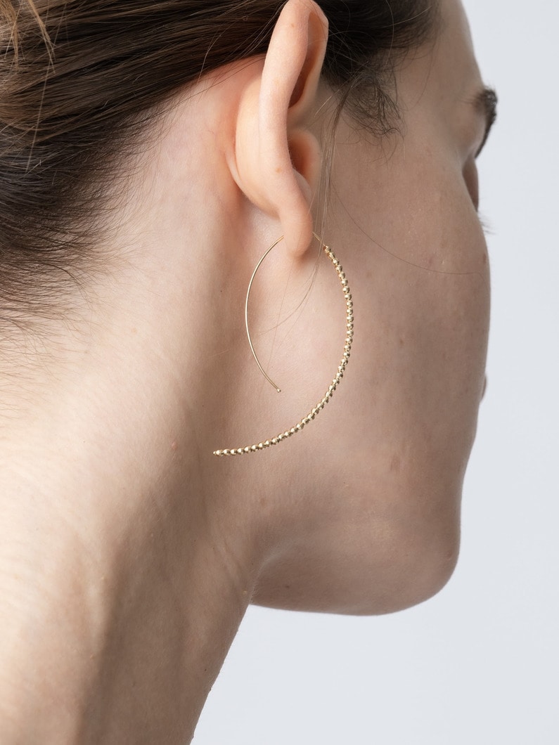 バナナ フープピアス（ラージ）｜MIZUKI(ミズキ)｜Ron Herman