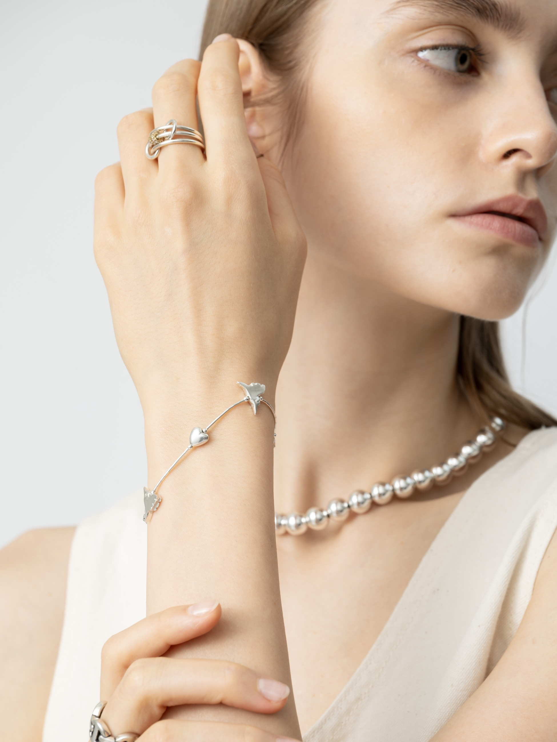 ハミングバード＆ハート ブレスレット｜HARPO(ハルポ)｜Ron Herman