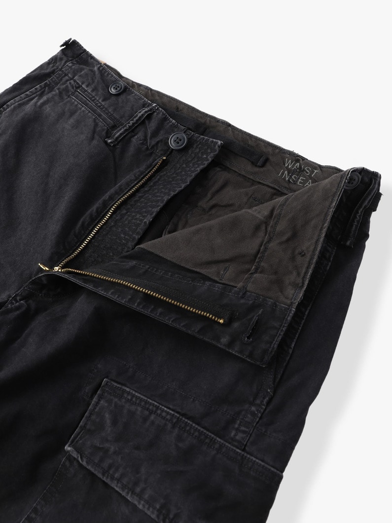サープラス カーゴパンツ（ブラック）｜Double RL(ダブル アール エル