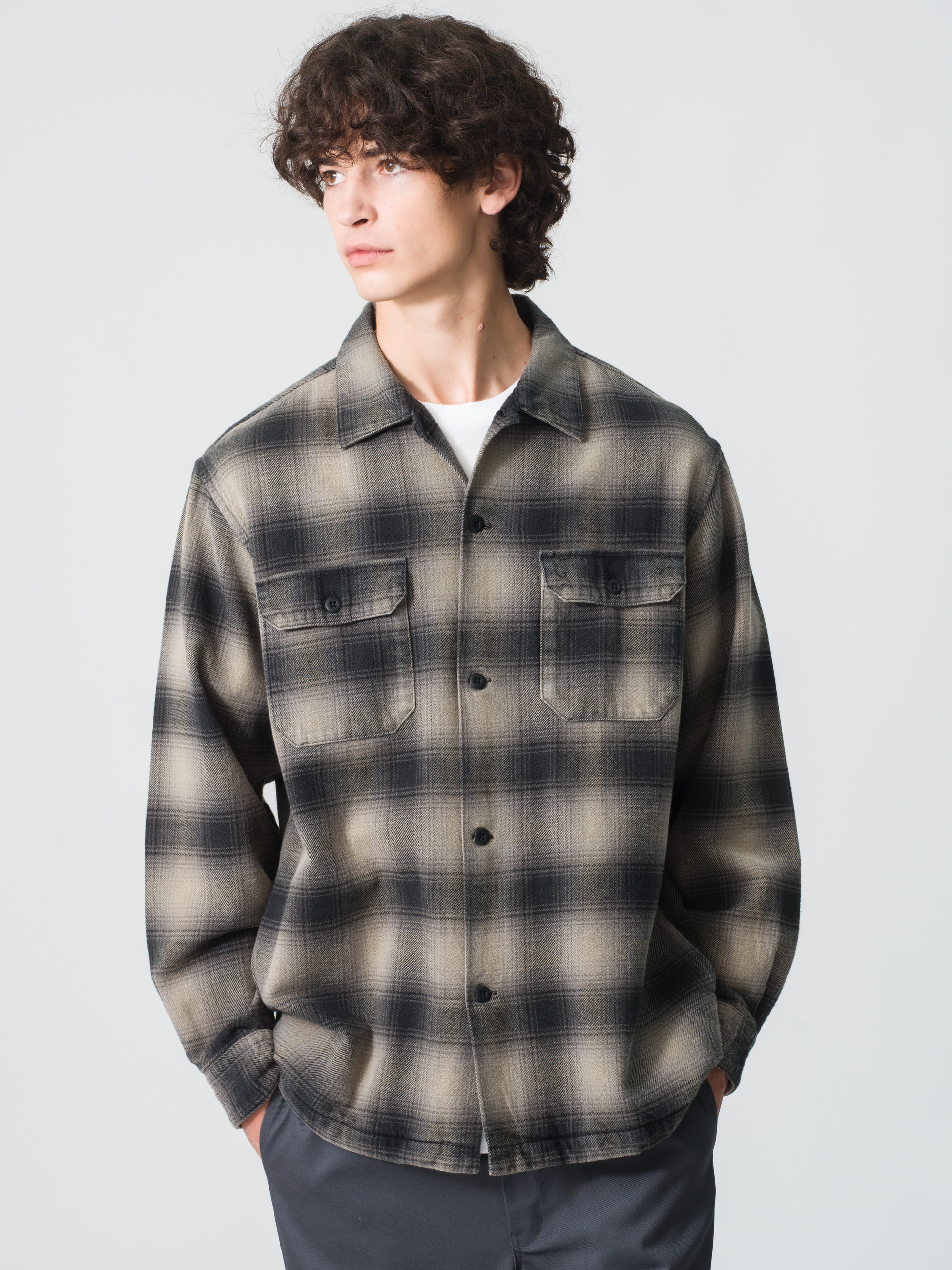 FW ロンハーマン ヴィンテージ チェックシャツ RHC ダウンベスト Old