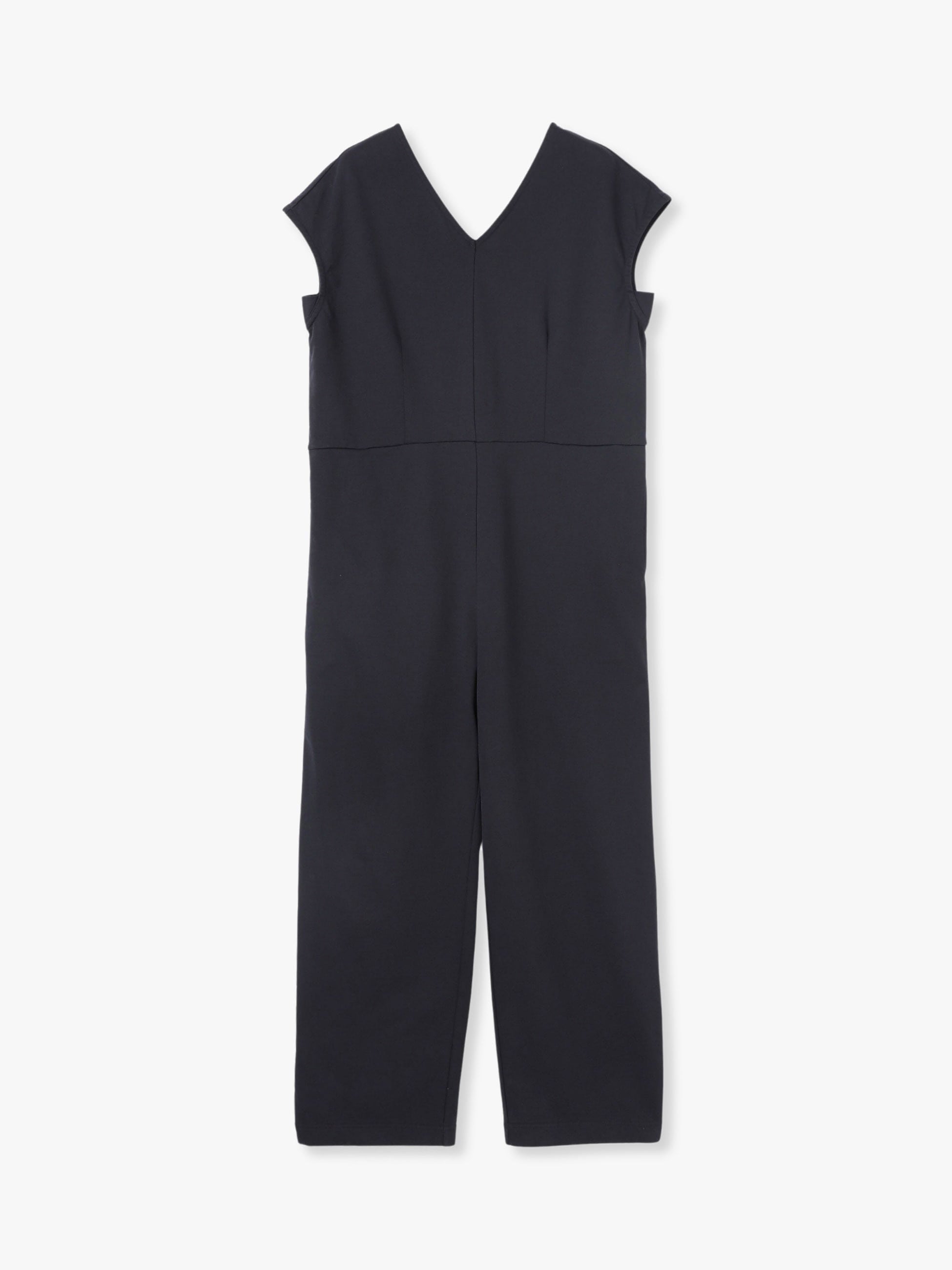 スリーブレス ジャンプスーツ（ブラック/グレー）｜RHC(アールエイチ