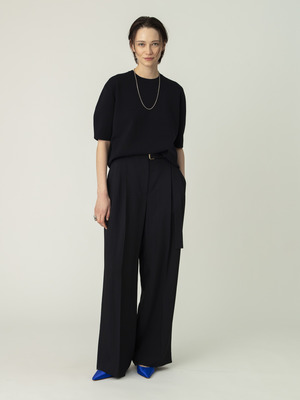 ビスコースブッチャー ワイドパンツ｜ebure(エブール)｜Ron Herman