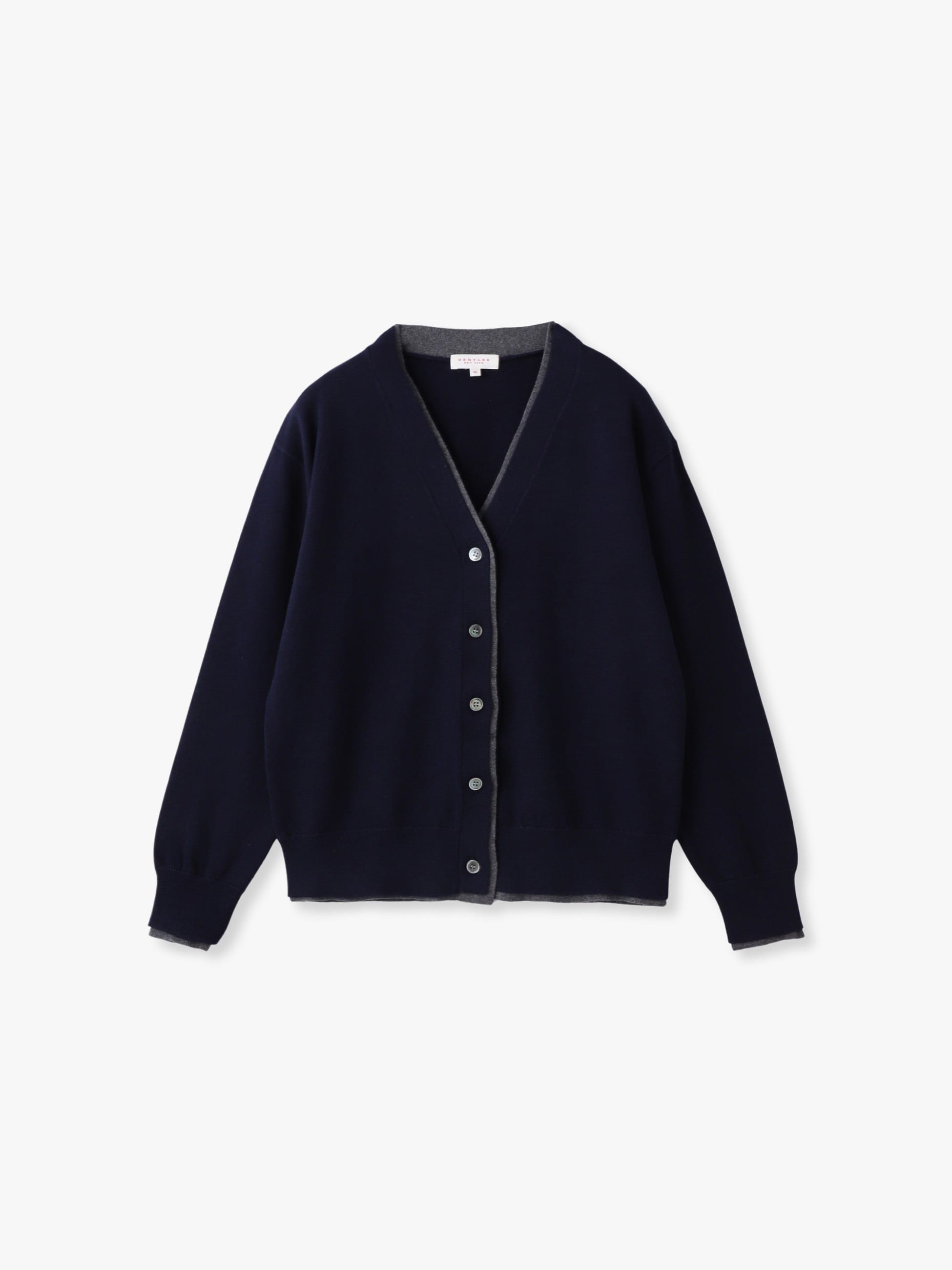 ダコタ コットン カシミア ニット カーディガン｜DEMYLEE(デミリー