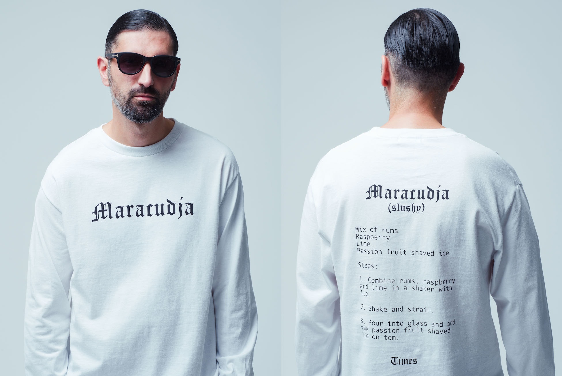 Times Beach Warung for Ron Herman Cocktail Graphic Tee 1.15(Sat