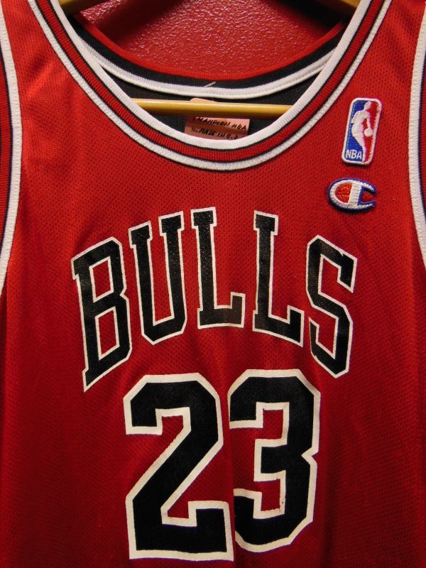 90S US古着 ビンテージ チャンピオンMEXICO製 NBA タンクトップ黒赤